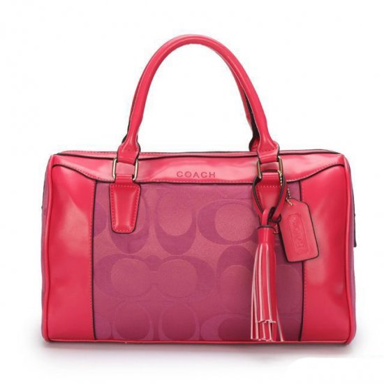 Coach Legacy Haley Medium Fuchsia Satchels AVV | Women